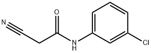 N-(3-CHLORO-PHENYL)-2-CYANO-ACETAMIDE Structural