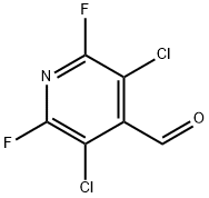 3,5-DICHLORO-2,6-DIFLUOROPYRIDINE-4-CARBOXALDEHYDE Structural