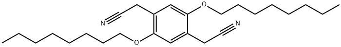 2 5-BIS(OCTYLOXY)BENZENE-1 4-DIACETONIT& Structural