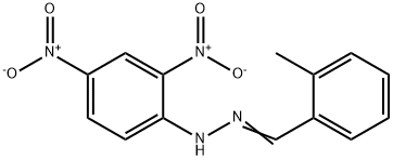 O-TOLUALDEHYDE 2,4-DINITROPHENYLHYDRAZONE Structural