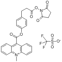 Acridinium C2 NHS Ester Structural