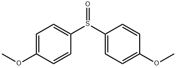 Bis(4-methoxyphenyl) sulfoxide Structural