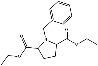 DIETHYL 1-BENZYLPYRROLIDINE-2,5-DICARBOXYLATE Structural