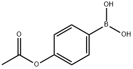 4-ACETOXYPHENYLBORONIC ACID Structural