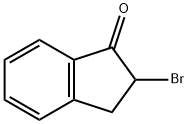 2-Bromo-1-indanone Structural