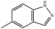 5-METHYL-1H-INDAZOLE Structural