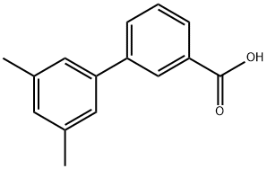 3',5'-DIMETHYLBIPHENYL-3-CARBOXYLIC ACID Structural