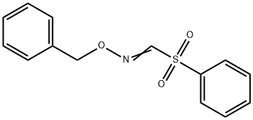 PHENYLSULFONYLMETHANAL O-BENZYL OXIME Structural