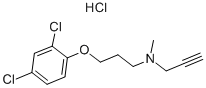 CLORGYLINE HYDROCHLORIDE Structural