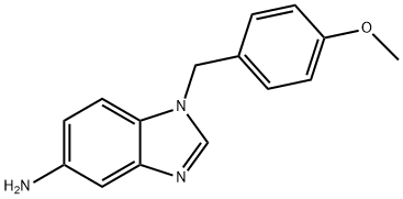 1-(4-METHOXY-BENZYL)-1H-BENZOIMIDAZOL-5-YLAMINE TRIHYDROCHLORIDE