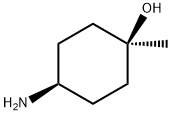 Cyclohexanol, 4-amino-1-methyl-, cis- (9CI) Structural