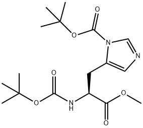 N(ALPHA)  N-(IM)-DI-BOC-L-HISTIDINE