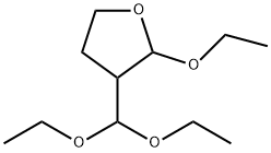 Furan, 3-(diethoxymethyl)-2-ethoxytetrahydro- (9CI) Structural
