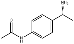 (R)-N-(4-(1-AMINOETHYL)PHENYL)ACETAMIDE Structural