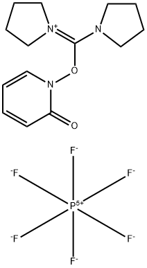 N,N,N',N'-BIS(TETRAMETHYLENE)-O-(1,2-DIHYDRO-2-OXO-1-PYRIDYL)URONIUM HEXAFLUOROPHOSPHATE