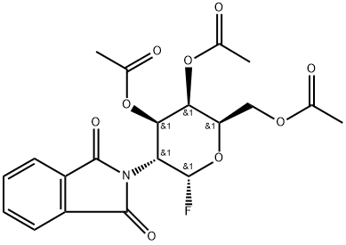 2-DEOXY-2-PHTHALIMIDO-3,4,6-TRI-O-ACETYL-ALPHA-D-GALACTOPYRANOSYL FLUORIDE Structural