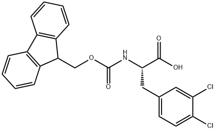 FMOC-L-3,4-Dichlorophe  Structural