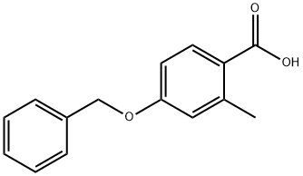 4-BENZYLOXY-2-METHYLBENZOIC ACID Structural