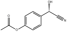 (S)-4-ACETYLOXY-MANDELONITRILE Structural