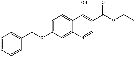 7-BENZYLOXY-4-HYDROXYQUINOLINE-3-CARBOXYLIC ACID ETHYL ESTER