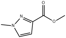 methyl 1-methyl-1H-pyrazole-3-carboxylate Structural