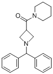 1-[[1-(DIPHENYLMETHYL)-3-AZETIDINYL]CARBONYL]-PIPERIDINE