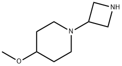 1-(3-AZETIDINYL)-4-METHOXY-PIPERIDINE Structural