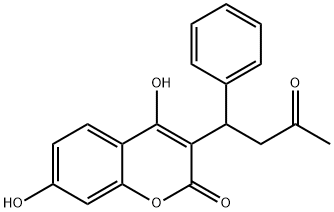 7-HYDROXYWARFARIN Structural