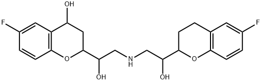 4-Hydroxy Nebivolol, Hydrochloride Hydrate(Mixture of Diastereomers) Structural