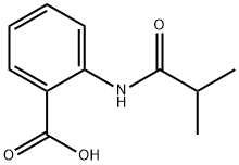 2-(isobutyrylamino)benzoic acid Structural