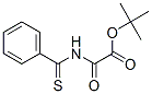 tert-butyl benzenecarbonothioylcarbamoylformate Structural