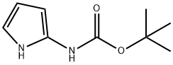 tert-butyl 1H-pyrrol-2-ylcarbamate Structural