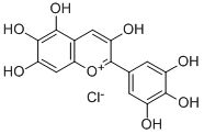 6-Hydroxydelphinidin chloride