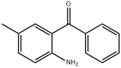 2-amino-5-methylbenzophenone Structural