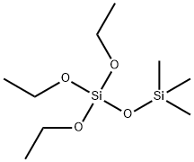 trimethylsiloxytriethoxysilane Structural