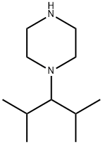 Piperazine, 1-[2-methyl-1-(1-methylethyl)propyl]- (9CI) Structural