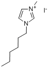 1-HEXYL-3-METHYLIMIDAZOLIUM IODIDE Structural