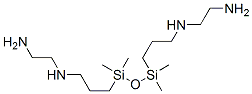 N,N''-[(1,1,3,3-tetramethyldisiloxane-1,3-diyl)dipropane-3,1-diyl]bis(ethylenediamine) Structural