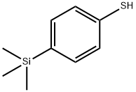 P-(TRIMETHYLSILYL)BENZENETHIOL Structural