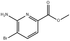 METHYL 6-AMINO-5-BROMOPICOLINATE Structural