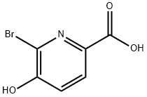 6-bromo-5-hydroxy-2-pyridinecarboxylic acid Structural