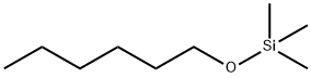 Hexyl(trimethylsilyl) ether Structural