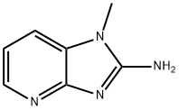 1H-Imidazo[4,5-b]pyridin-2-amine,1-methyl- Structural