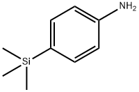 4-(Trimethylsilyl)benzenamine Structural