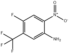 5-AMINO-2-FLUORO-4-NITROBENZOTRIFLUORIDE Structural