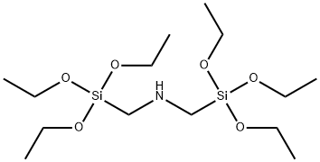 BIS(TRIETHOXYSILYLMETHYL)AMINE Structural