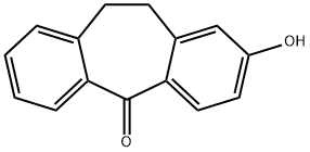 2-HYDROXY-5-DIBENZOSUBERONE Structural