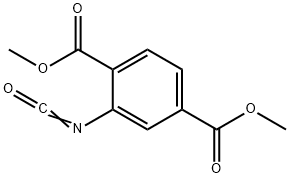 dimethyl 2-isocyanatoterephthalate Structural