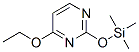 Pyrimidine, 4-ethoxy-2-(trimethylsiloxy)- (7CI,8CI) Structural