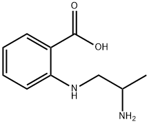 Benzoic acid, 2-[(2-aminopropyl)amino]- (9CI) Structural